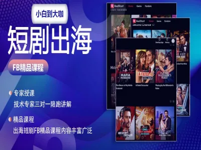 短剧出海FB精品系列课-Facebook跨境电商教程打包下载2025