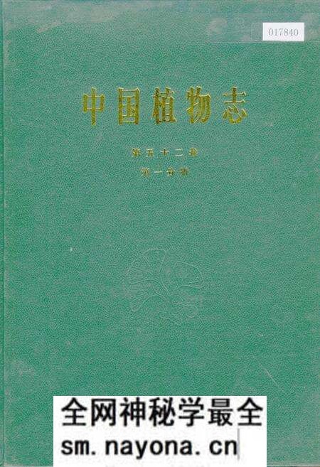《中国植物志第五十二卷第一分册》.pdf电子版_其他志预览图 《中国植物志第五十二卷第一分册》.pdf电子版_其他志预览图
