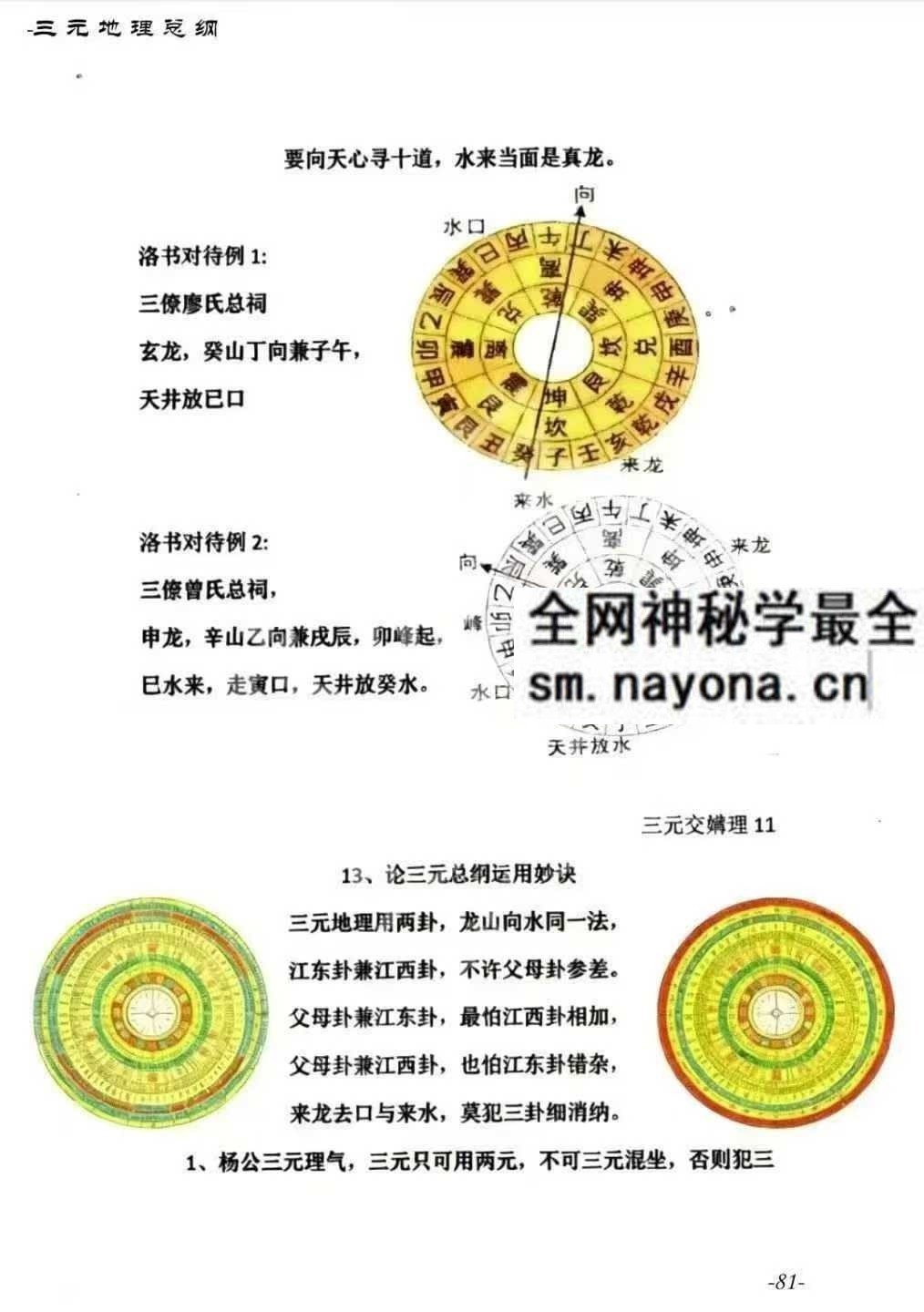 三元地理总纲 三元地理秘本pdf