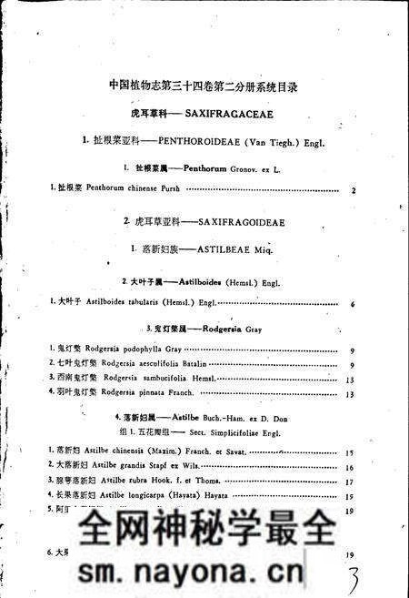 《中国植物志第三十四卷第二分册》.pdf电子版_其他志预览图5 《中国植物志第三十四卷第二分册》.pdf电子版_其他志预览图5