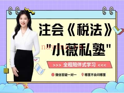 2025年注会CPA税法私塾