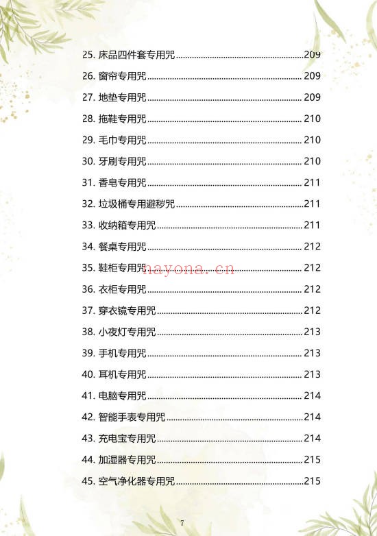 于城道道家正统开光秘法续篇226页PDF 开光秘法