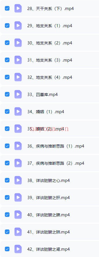 凤阳轩四柱八字预测专业班42集视频 八字教程