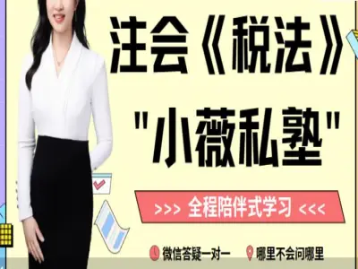 2026年注会CPA税法私塾