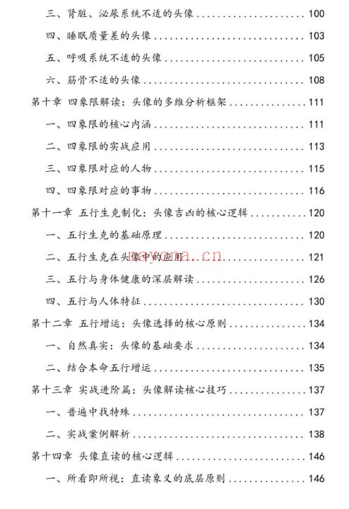 司天喜《微信头像-大师传承班》301页 手相面相 第3张-古籍汇典 司天喜《微信头像-大师传承班》301页 手相面相 第3张