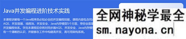 Java并发编程进阶技术实践 价值299
