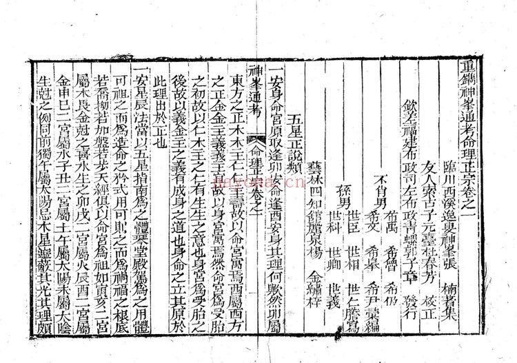 《神峰通考命理正宗》PDF电子书（2册PDF电子书）