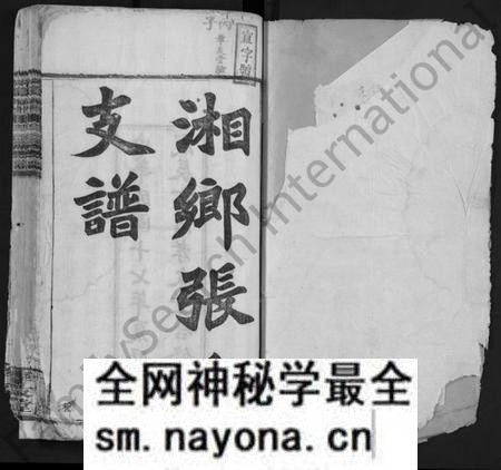 湖南张氏族谱-湘乡城北张氏叔房支谱 [10卷].pdf电子版预览图1