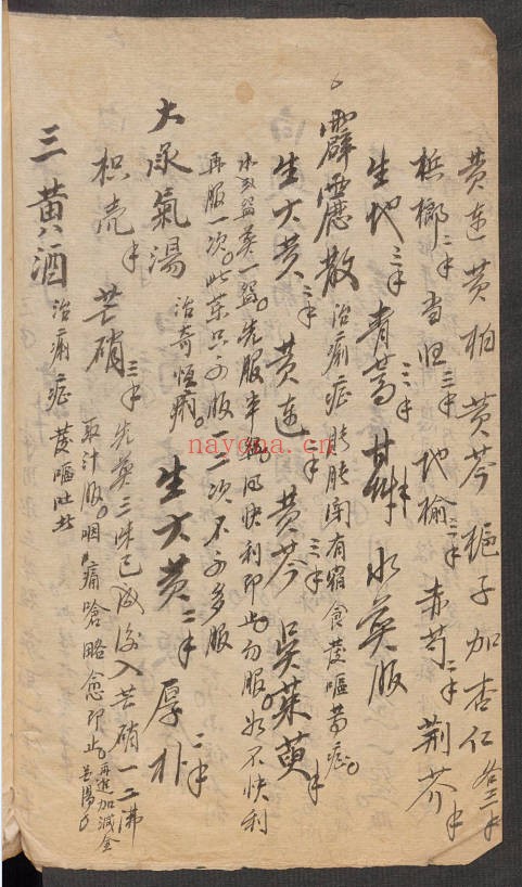中医古籍家传成方94页PDF 中医秘方