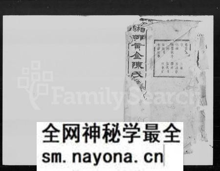 湖南陈氏族谱-陈氏续修族谱 [8卷,首2卷].pdf电子版预览图