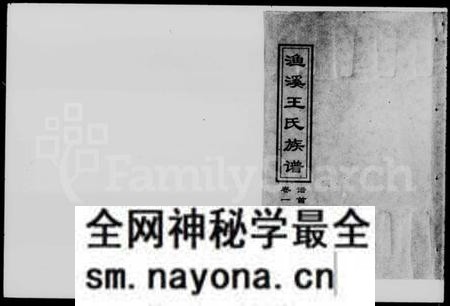 湖南王氏族谱-衡阳渔溪王氏十五修族谱 [谱首5卷].pdf电子版预览图1