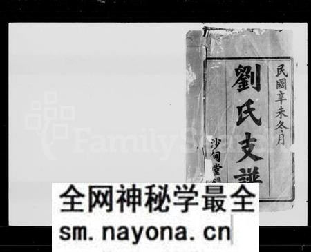湖南刘氏族谱-宁乡沙田刘氏支谱 [14卷,首末各1卷].pdf电子版预览图2