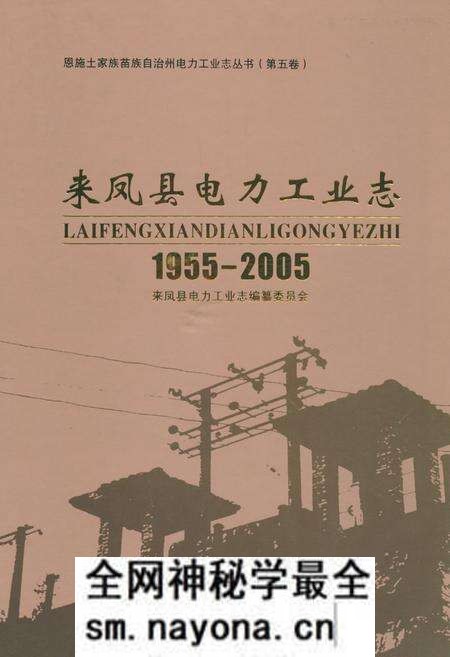 《来凤县电力工业志(1955-2005)》.pdf电子版_湖北省志预览图 《来凤县电力工业志(1955-2005)》.pdf电子版_湖北省志预览图