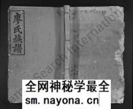 江西廖氏族谱-长邑石碣廖氏族谱 [不分卷].pdf电子版预览图