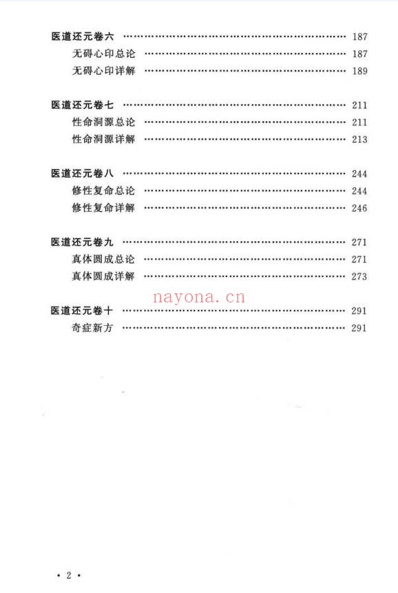 纯阳吕祖师医道还元332页PDF 道医典籍