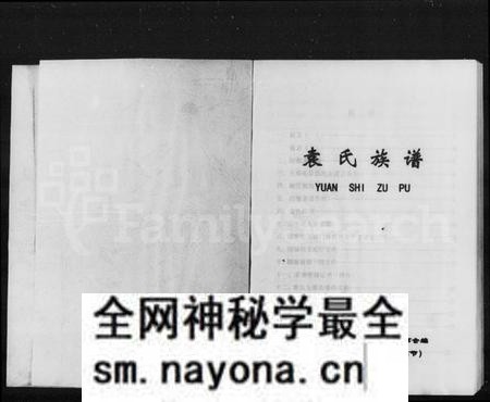 湖南袁氏族谱-袁氏族谱.pdf电子版预览图 湖南袁氏族谱-袁氏族谱.pdf电子版预览图
