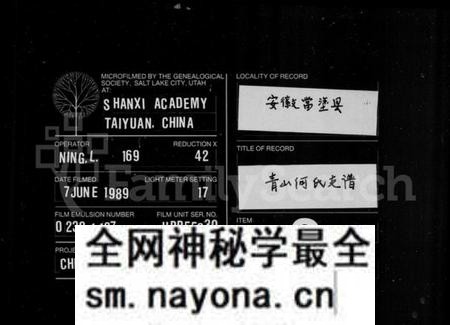 湖南何氏族谱-何氏家谱 [10卷, 首末各1卷].pdf电子版预览图