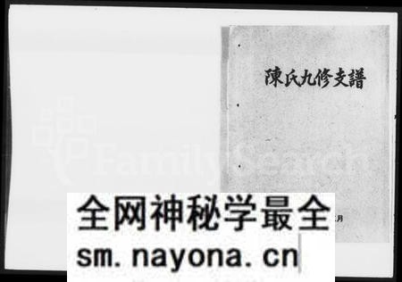 湖南陈氏族谱-益阳板子桥陈氏九修支谱.pdf电子版预览图