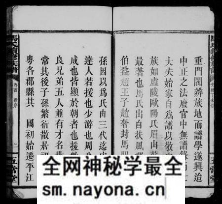 湖南马氏族谱-马氏族谱 [8卷,含卷首].pdf电子版预览图5