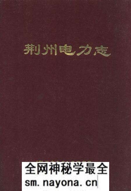 《荆州电力志》.pdf电子版_湖北省志预览图