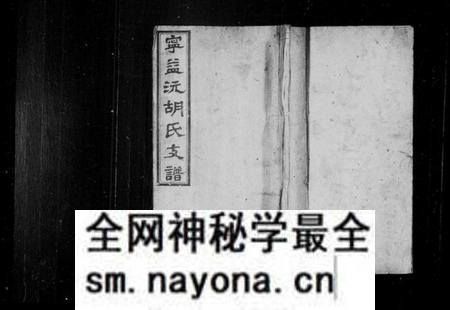 湖南胡氏族谱-宁益沅胡氏支谱 [6卷].pdf电子版预览图1