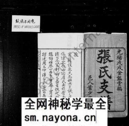 湖南张氏族谱-张氏支谱 [5卷].pdf电子版预览图1
