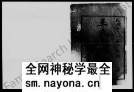 湖南王氏族谱-王氏三修支谱 [4卷].pdf电子版预览图1