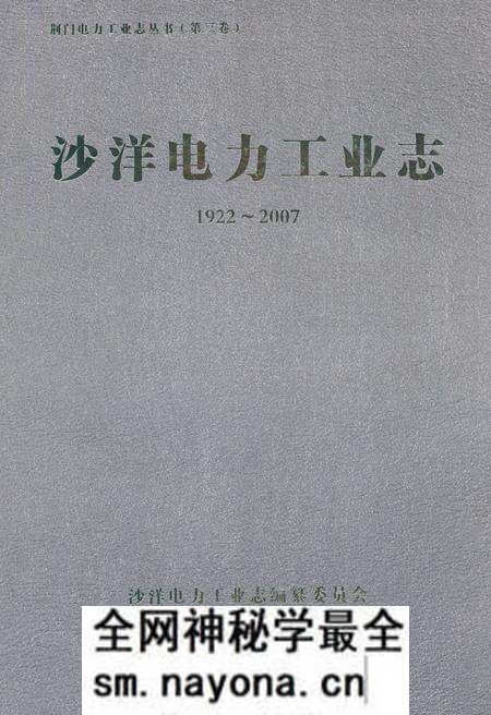 《沙洋电力工业志(1922~2007)》.pdf电子版_湖北省志预览图 《沙洋电力工业志(1922~2007)》.pdf电子版_湖北省志预览图