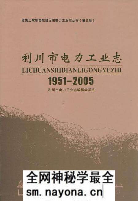 《利川市电力工业志(1951-2005)》.pdf电子版_湖北省志预览图 《利川市电力工业志(1951-2005)》.pdf电子版_湖北省志预览图