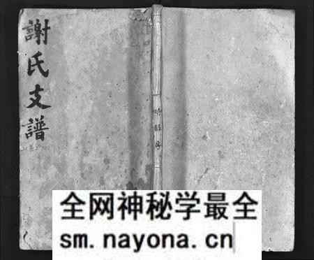 湖南谢氏族谱-谢氏支谱 [4卷,首2卷].pdf电子版预览图