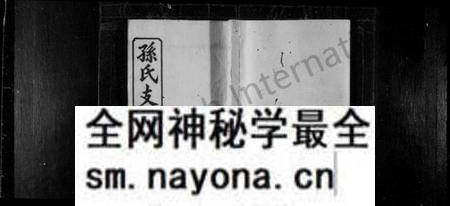 湖南孙氏族谱-孙氏支谱 [8卷].pdf电子版预览图1