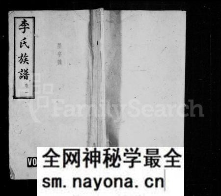 湖南李氏族谱-李氏族谱 [8卷].pdf电子版预览图1