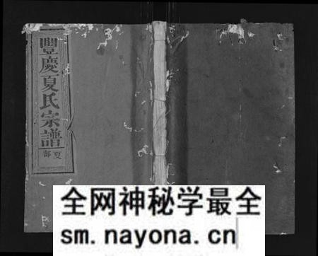 江西夏氏族谱-丰庆夏氏宗谱 [8卷].pdf电子版预览图
