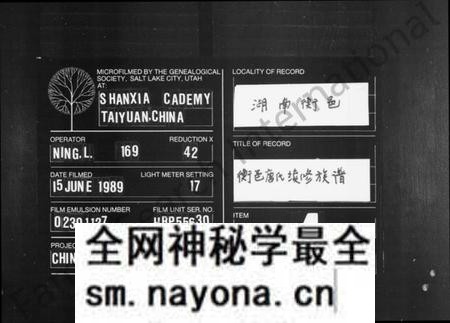 湖南唐氏族谱-唐氏族谱 [12卷].pdf电子版预览图