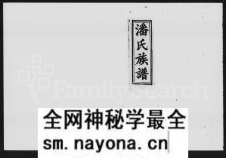 湖南潘氏族谱-潘氏族谱 [14卷,首1卷].pdf电子版预览图2