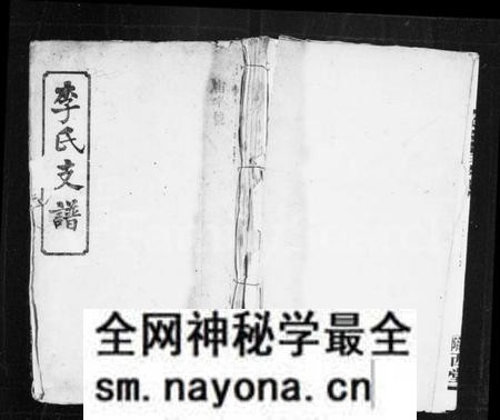 湖南李氏族谱-麻园李氏支谱 [6卷,及卷首].pdf电子版预览图1
