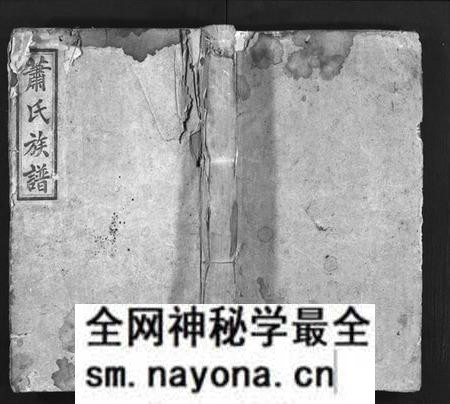 湖南萧氏族谱-萧氏四续族谱 [11卷,首尾各1卷].pdf电子版预览图1