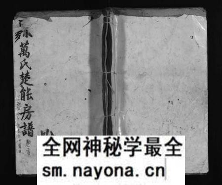 湖南万氏族谱-小罗万氏楚能房谱 [4卷,首1卷].pdf电子版预览图1