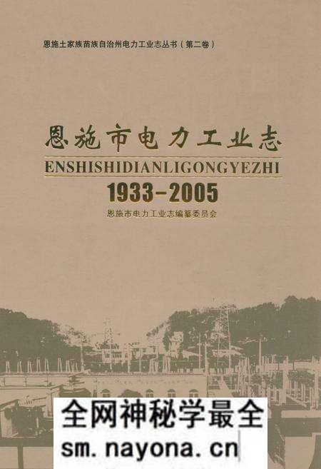 《恩施市电力工业志(1933-2005)》.pdf电子版_湖北省志预览图 《恩施市电力工业志(1933-2005)》.pdf电子版_湖北省志预览图