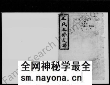 湖南王氏族谱-王氏三修支谱 [4卷].pdf电子版预览图