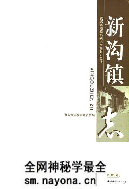 《新沟镇志》.pdf电子版_湖北省志预览图1