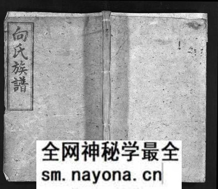 湖南向氏族谱-向氏族谱[总卷数不详].pdf电子版预览图1