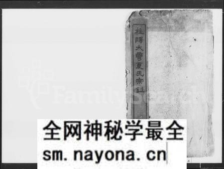 湖南夏氏族谱-夏氏宗谱 [9卷].pdf电子版预览图2