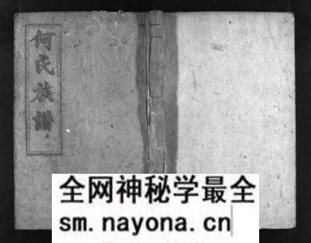 湖南何氏族谱-何氏续修族谱 [10卷].pdf电子版预览图1