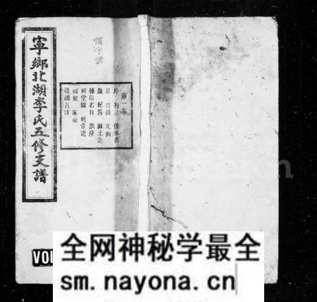 湖南李氏族谱-李氏支谱 [8卷,含首1卷].pdf电子版预览图1