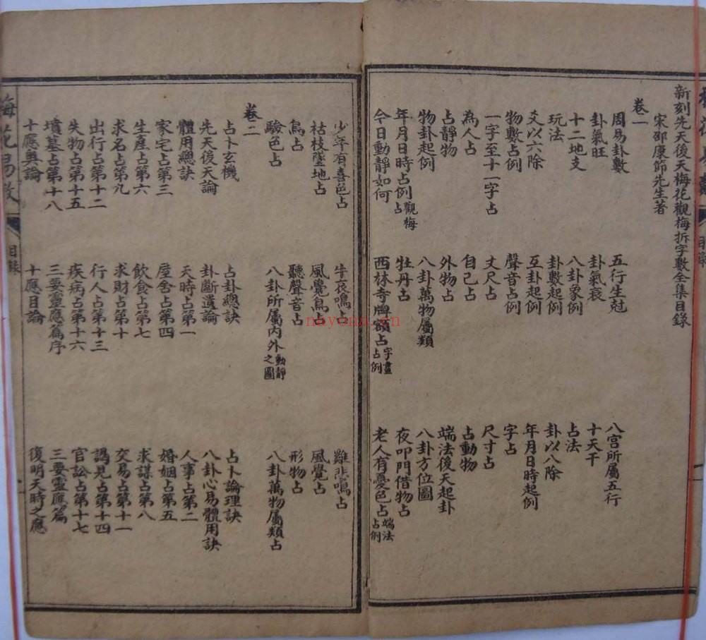 《梅花易数》PDF电子书（2册PDF电子书）
