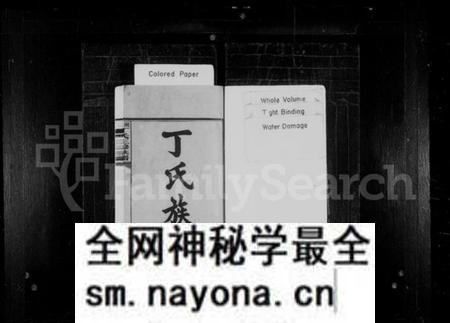 湖南丁氏族谱-丁氏族谱 [10卷].pdf电子版预览图1