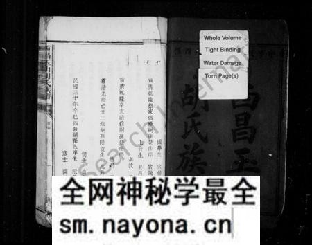江西胡氏族谱-西昌玉山胡氏族谱.pdf电子版预览图3 江西胡氏族谱-西昌玉山胡氏族谱.pdf电子版预览图3