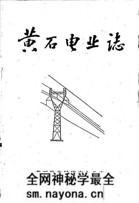 《黄石电业志》.pdf电子版_湖北省志预览图1