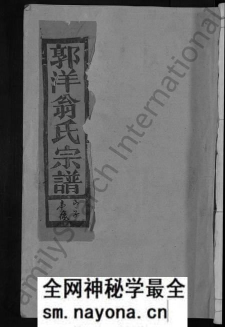 江西翁氏族谱-郭洋翁氏宗谱 [8卷].pdf电子版预览图